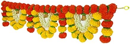 Afarza umjetni cvijet toran vijenca za vrata glavna ulaza viseći ručno rađeni bandhanwar kućni ukras