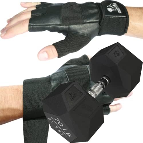 Nordic lifting Gym rukavice srednjeg snopa sa prizmom za bučice 70 lb