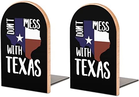 Ne Petljajte se sa Texas drvenim knjižicama moderna dekorativna polica za knjige trendi dizajn
