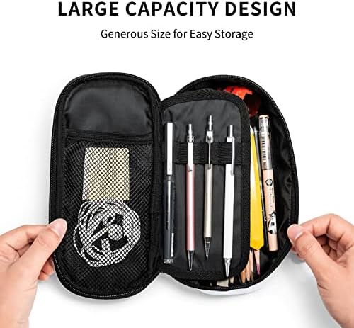 Allgobee velika kapaciteta olovka za olovke za olovke ST-PATRICK-GLITTER-SHAMROCK Uredska