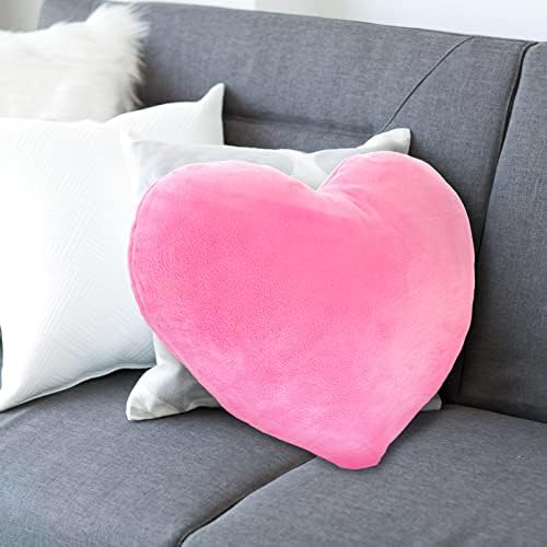 ABOOFAN plišano srce Jastuk jastuk u obliku srca bacanje jastuk dekorativni jastuk poklon za