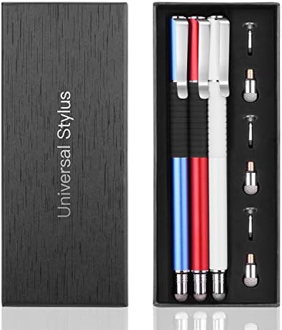 Royse 3 olovke za dodirne ekrane, kapacitivna olovka visoka osjetljivost i finu tačku, univerzalni