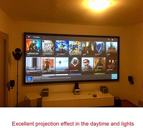 Screen LAMNN projektor 16:10, 100 120 inča Reflektivni projekcijski ekran tkanine za tkanine za YG300