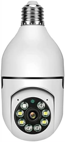 1 pakovanje bijele svjetlosne sigurnosne kamere bežične mreže sa svjetlosnim zvučnim utičnicom Extender