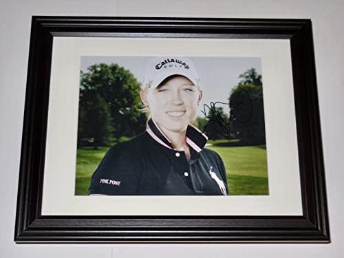 Morgan Pressel AUTOGREED 8x10 boja fotografije - LPGA! - Fotografirane golf fotografije