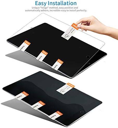 Megoo zaštitnik ekrana za iPad Pro 10,5 inča, kaljeno staklo visoke definicije/ 2.5 D zaobljenog