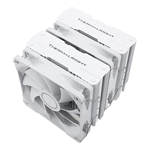 Thermalright Peerless Assassin 120 bijeli CPU vazdušni hladnjak, 6 toplotnih cijevi, tl-C12w PWM ventilator,aluminijumski