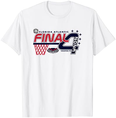 Florida Atlantic Sove Final Four 2023 košarkaška bijela majica