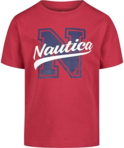 Nautica Boys ' Kratki Rukav Grafički Posada Vrat T-Shirt