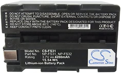 Cameron Sino Novo 4200Mahreplaces baterija za Sony DCR-PC1, DCR-PC1E, DCR-PC2, DCR-PC4, DCR-PC4E, DCR-PC5,