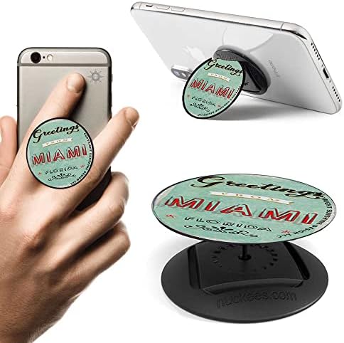 Miami Florida Pozdrav Telefon držanje mobilni stalak odgovara iPhone Samsung Galaxy i više