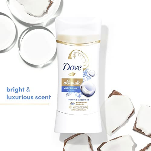 Dove Ultimate antiperspirantni dezodoransni štap kokos i sandalovo drvo 2,6 OZ 2 Broj
