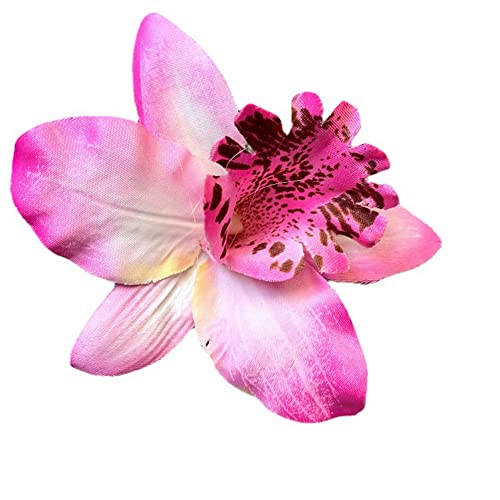 12pcs boemian cvijeće šareno havajsko cvijeće orhideja cvijeća cvijeća krokodil za kosu za dame ženske djevojke