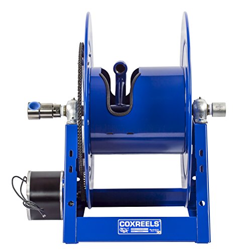 Coxreels 1175-6-150-e električni DC bez eksplozije motor Rewind crijevo kolut: 1 ID, 150' kapacitet crijeva, manje