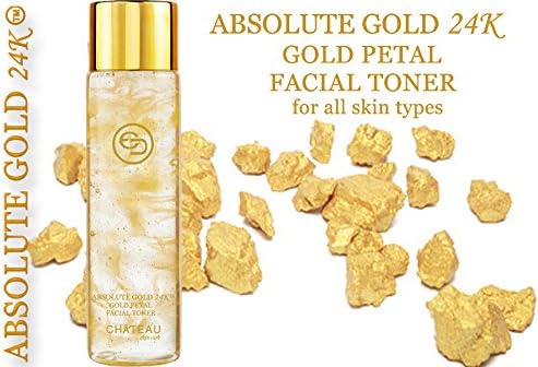 Apsolutni Zlatni 24K zlatni tonik za lice sa laticama-24-karatno zlato / kolagen. za sve tipove kože. 3.33