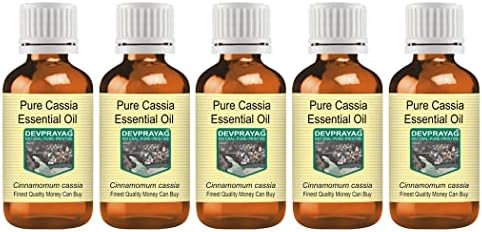 Devprayag Pure Cassia Esencijalno ulje, destilovano ulje 100ml x 5