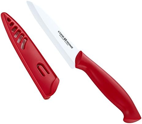 Cook n Home 9-dijelni Set keramičkih noža sa omotačima, višebojni
