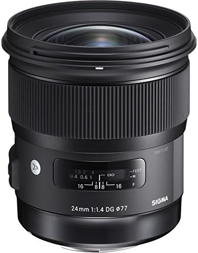 Sigma 24mm f/1.4 DG HSM širokougaoni objektiv za Canon dslr kameru SLR nosač sa Sandisk Extreme PRO