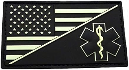 EMT USA zastava Medic Ems Paramedic PVC gume zakrpa za gume
