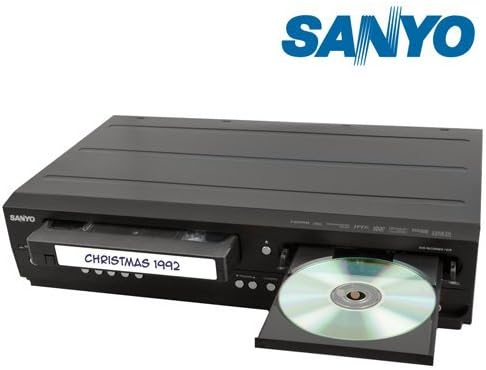 Sanyo DVD / VCR snimač i kombiniran igrača - dvosmjerni snimak - VHS na DVD, DVD do VHS
