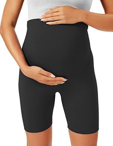 Bonvigor trudnički šorc preko stomaka bajker trening Yoga aktivna atletska trudnoća kratke pantalone