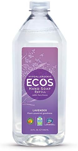 ECOS sapun za ruke, hipoalergena lavanda, 32oz Refill by earth Friendly Products