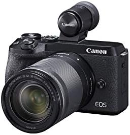 Canon EOS M6 Mark II kamera bez ogledala za vlogging + 15-45mm objektiv, CMOS, APS-C senzor, Dual Pixel