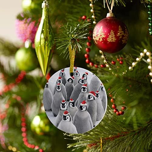 Božić Ornament Božić Tree Hanging Ornamenti, Božić zima slatka Penguin božićno drvo dekoracije