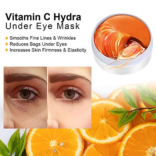 sremom under Eye Flasters Under Eye Mask for Dark Circles natečenost Bags Treatment 60 kom Vitamin