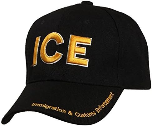 I.C.A Gear za imigraciju i carinski službenik, 3D vezeni šešir bejzbol kapa