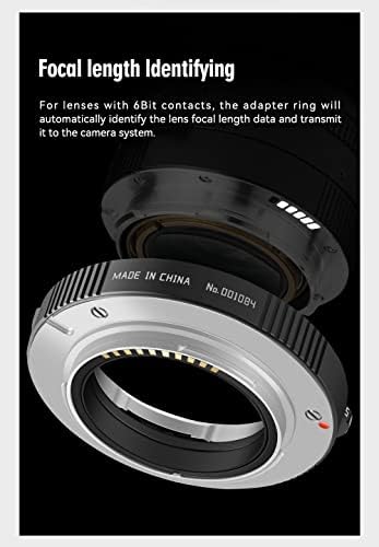 Ttartisan LM-E 6bit adapter za objektiv CNVERTOR za Leica M mount objektiv u Sony E montira zrcalnu kameru Exif