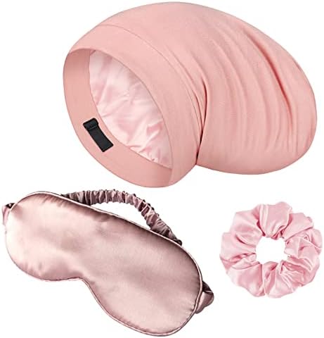 Lulusilk svilena maska ​​za spavanje i svileni set za spavanje, ružičasta maska ​​za oči i svileni