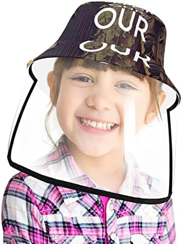 Zaštitni šešir za odrasle sa štitom za lice, ribar šešir protiv sunčane kape, lotos cvjetna dizalica