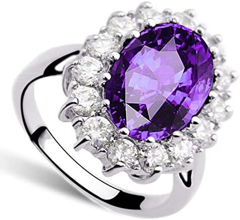 CTR prstenovi za žene nakit rezani bijeli ručni ručni luksuzni poklon angažman vjenčanih kamena na minđušama
