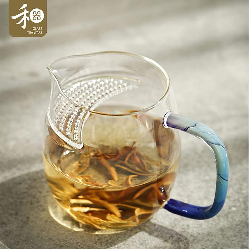 Taiwan Woqi Veliki 850ml Chengran Tea set sajmova Crecent filter Integrirani čaše za staklenu divider