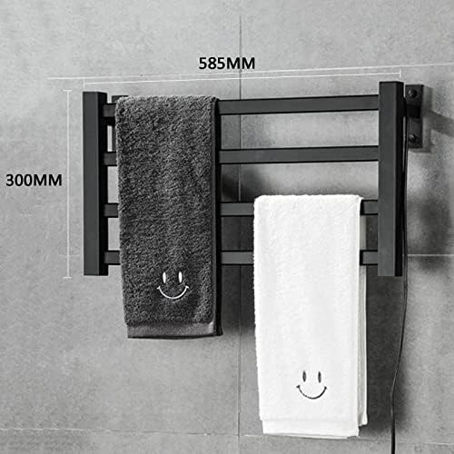 Grijači ručnika YXX - električni zidni nosač za sušenje aluminija legura pluća za kupatilo za kupatilo