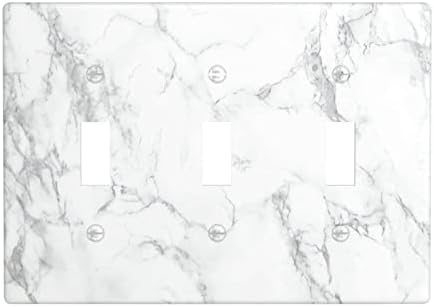 Bijeli sivi mramor 1 banda jednokrevetna ploča za preklopna ploča pokriva ukrasne zidne ploče rustikalna