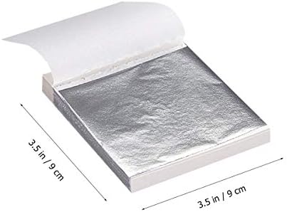 VeeMoon Clay 200 listova 9x9cm folija papir za papir Metalni papirni listovi manikura folija papir imitacija