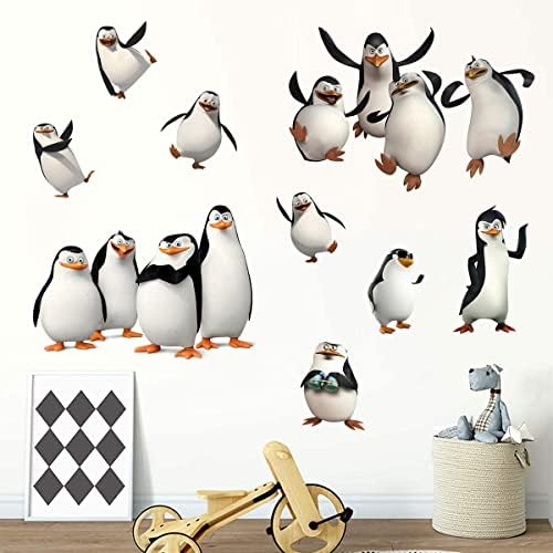 Yishilinka Slatka pingvinska zidna naljepnica naljepnica na zidu pingvin Naljepnice za uklanjanje