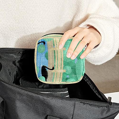Oryuekan Snitarna torba za savrće, menstrualna čaša torbice Prijenosni sanitarne jastučiće