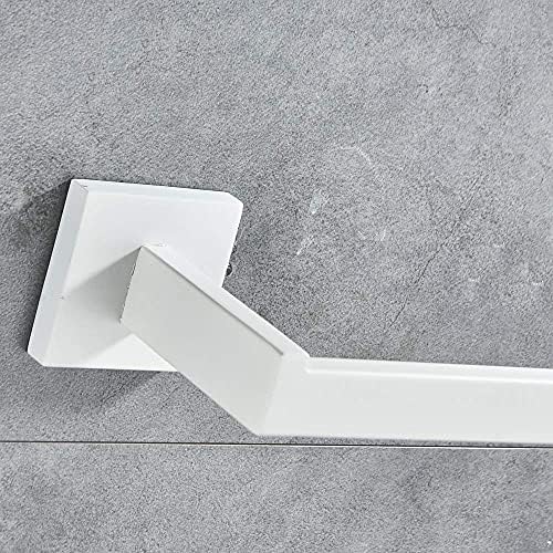 Wyfdp bijela 4 komada kupaonica hardverski dodatni pribor na zidnim kaputima kuka za toaletni nosač ručnik