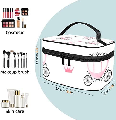 Dvorci krune Carriages Princess Travel Makeup Torba za šminku Organizator Torba Kozmetička torba