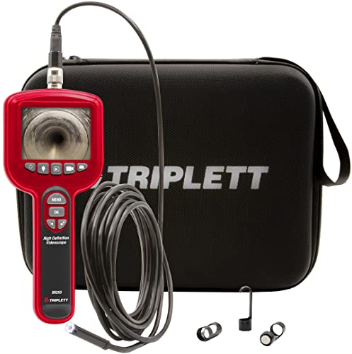 Triplett BR260 Videoskop visoke definicije sa vodootpornom kamerom od 5,5 mm, LCD ekranom u boji od 3 i