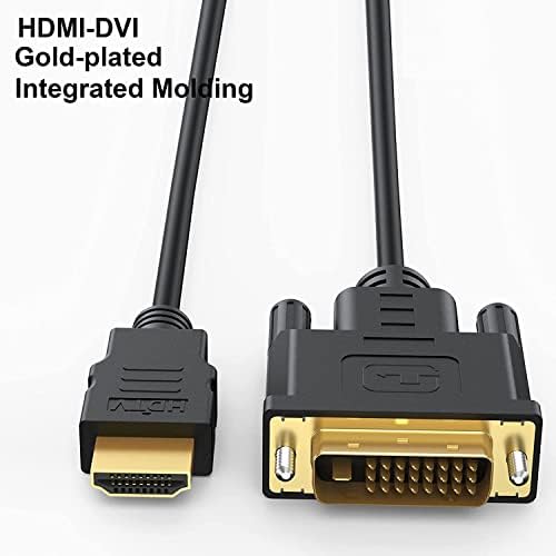 HDMI to DVI kabel 3FT 10-pakovanje, dvosmjerni DVI u HDMI adapter za kabel 1080p Video Velika brzina