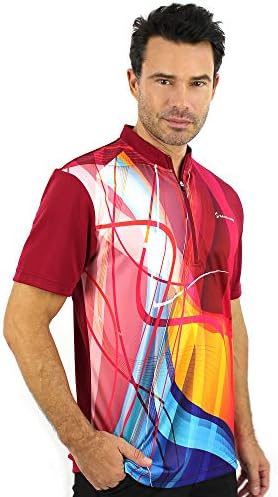 Savalino kuglani dres - sublimatorske košulje za kuglanje za muškarce, brzo suhe košulje za muškarce,