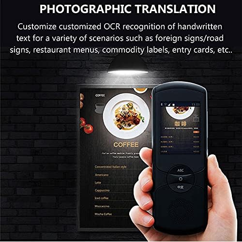 Wenlii 2.0 glas prevodioca jezici u realnom vremenu trenutni glas prevodioca sa 13MP kamerom Xiaoyi