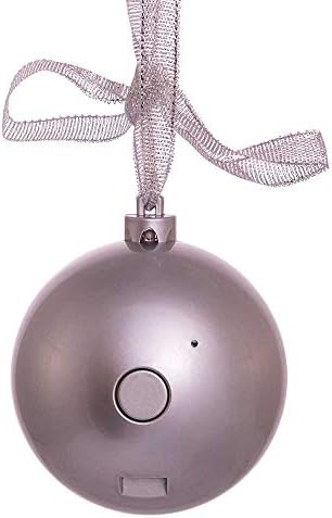 Kurt S. Adler USB1300 Ornament sa jednom loptom, srebro