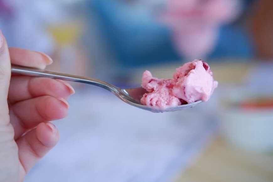 J & J's Toyscape Blue Chevron Cream Cream - Jednokratni čaši za papir za sundaes, smrznute deserti, gelato