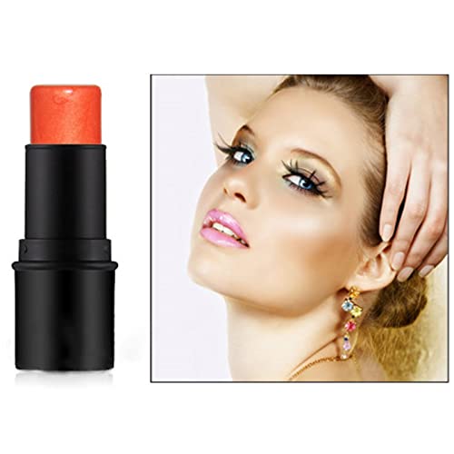 Puder Bright Facial And Highlight Beauty Makeup Lightweight Versatile Luxuzant Dodaje Glitter Easy Peach
