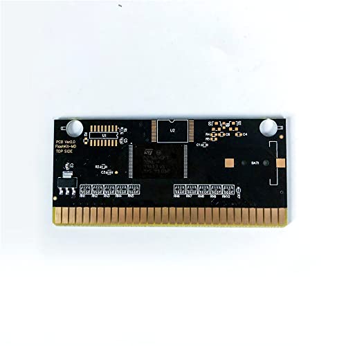 Aditi Musha - USA Label FlashKit MD Electroless Gold PCB kartica za Sega Genesis Megadrive